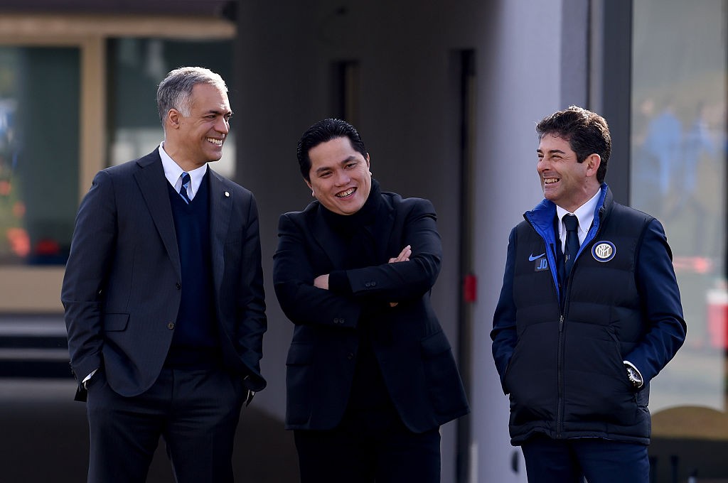 FC Internazionale Training Session And Press Conference