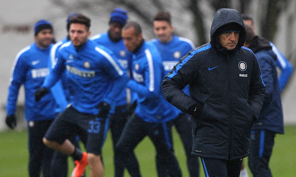 FC Internazionale Training Session And Press Conference