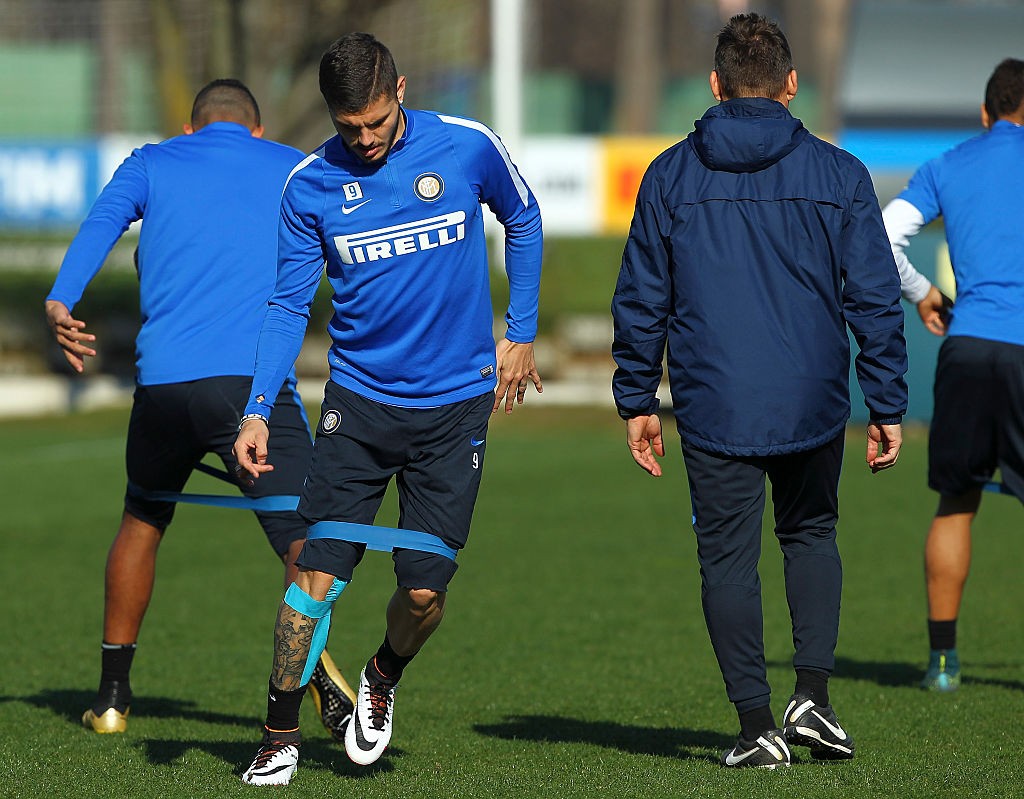 Icardi Training