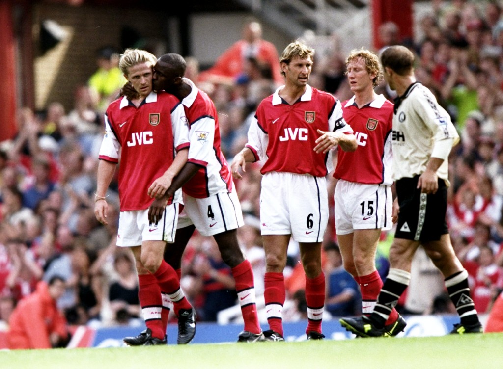 Emmanuel Petit and Patrick Vieira