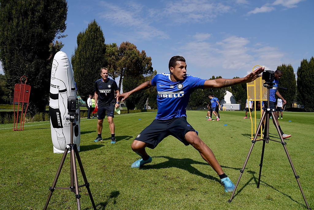 FC Internazionale Training Session And Press Conference