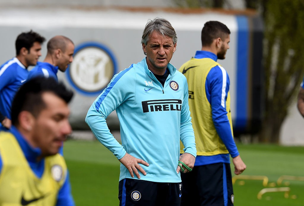 FC Internazionale Training Session And Press Conference