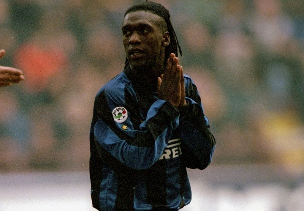 Clarence Seedorf of Inter Milan