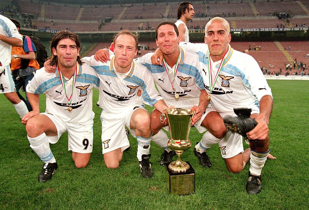 Marcelo Salas, Nestor Sensini, Diego Simeone, Juan Sebastian Veron