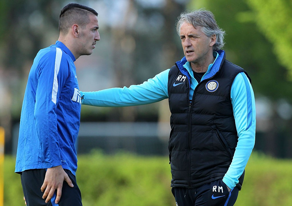 FC Internazionale Training Session And Press Conference