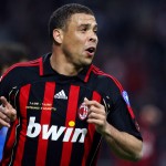 AC Milan's Brazilian forward Ronaldo cel