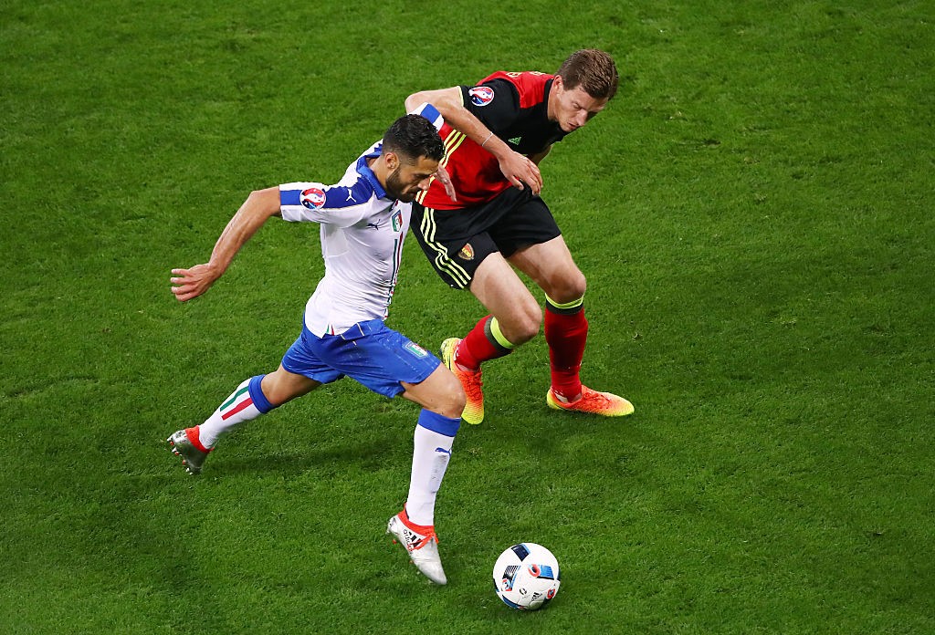 Belgio-Italia, Candreva