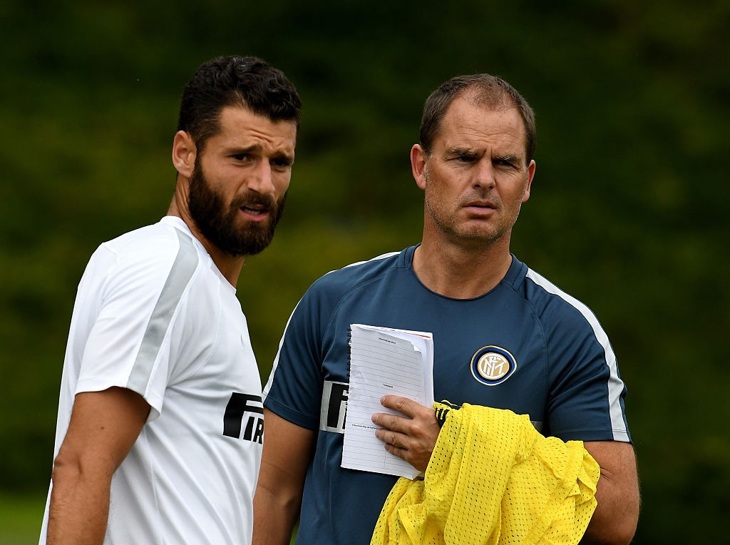De Boer con Candreva
