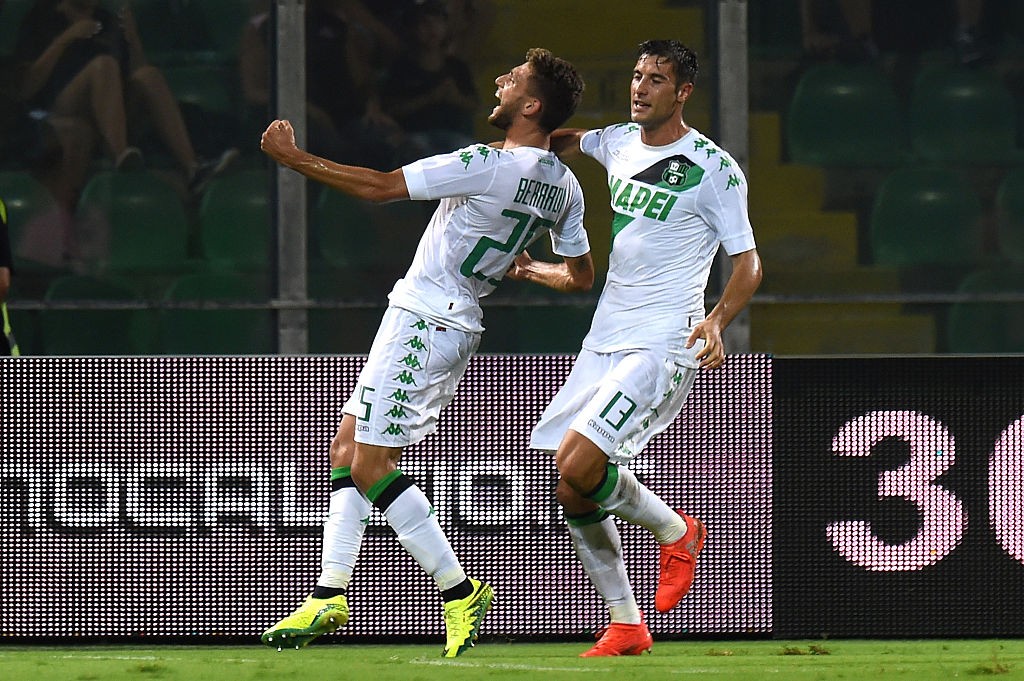 US Citta di Palermo v US Sassuolo - Berardi