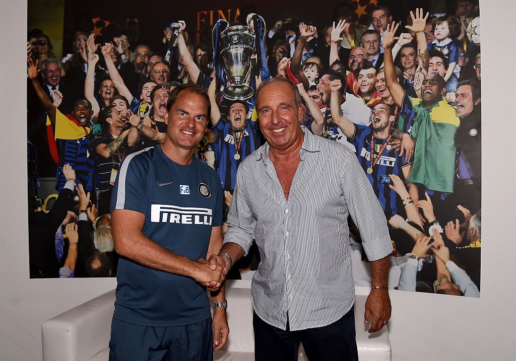 Italy coach Giampiero Ventura Visits FC Internazionale Training Center