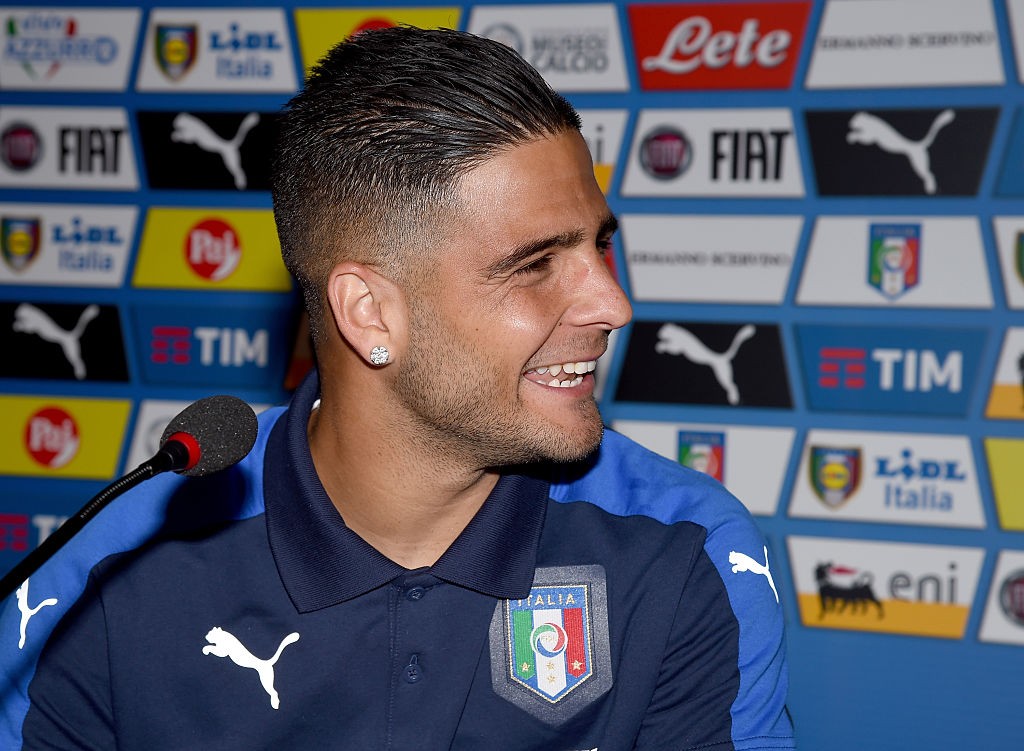 Insigne con l'Italia