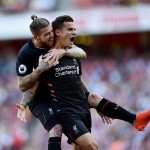 Coutinho esulta