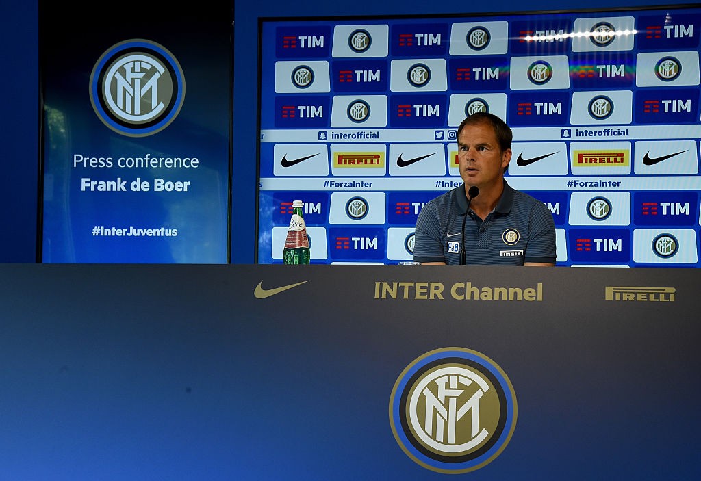 FC Internazionale Training Session And Press Conference