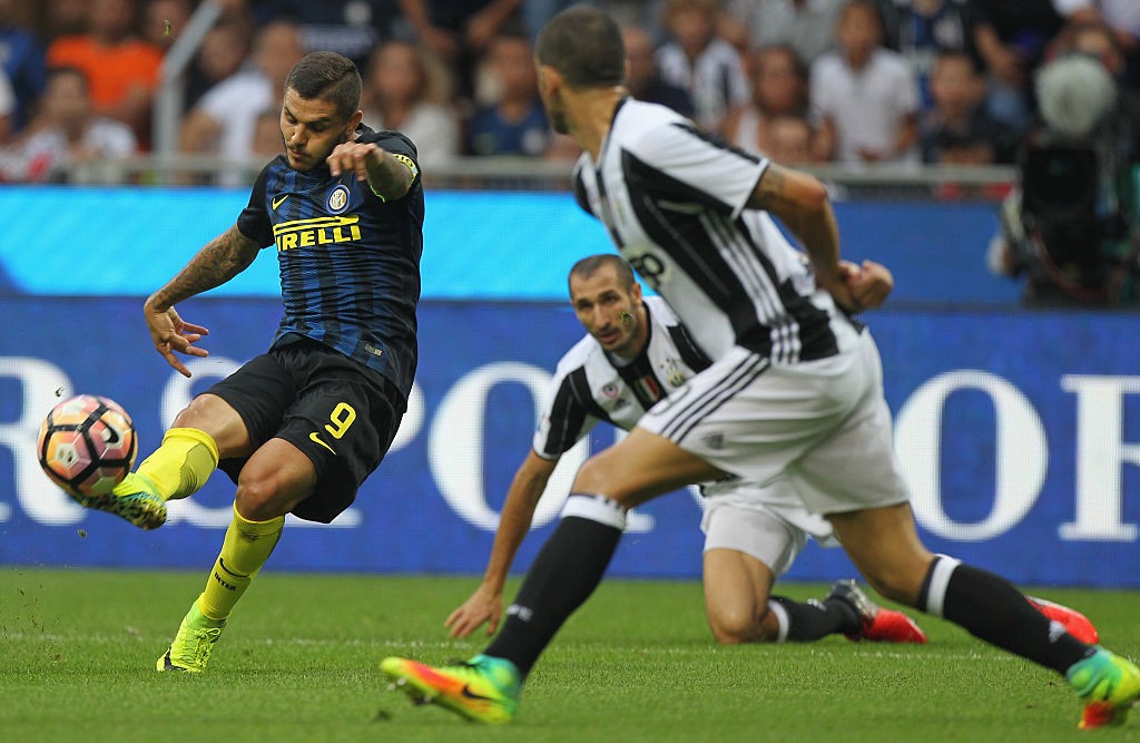 Immagine di Icardi durante Inter Juve