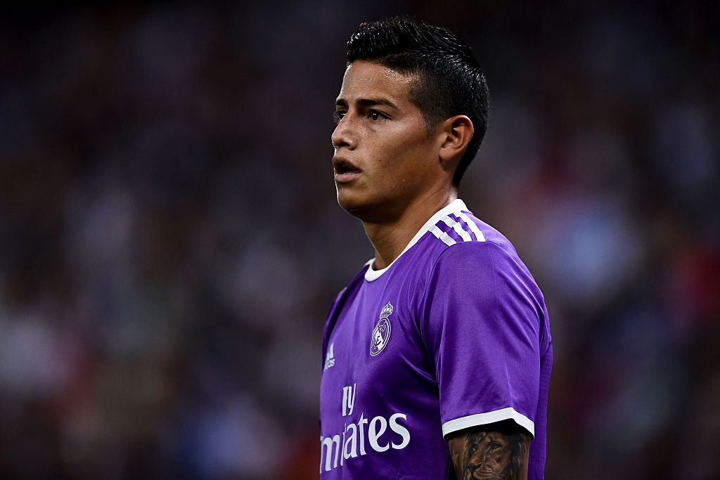 RCD Espanyol v Real Madrid CF - James Rodriguez