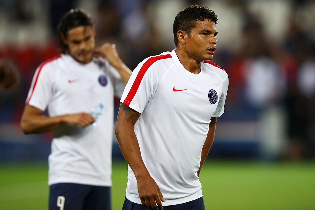 Thiago Silva, ombra Cavani