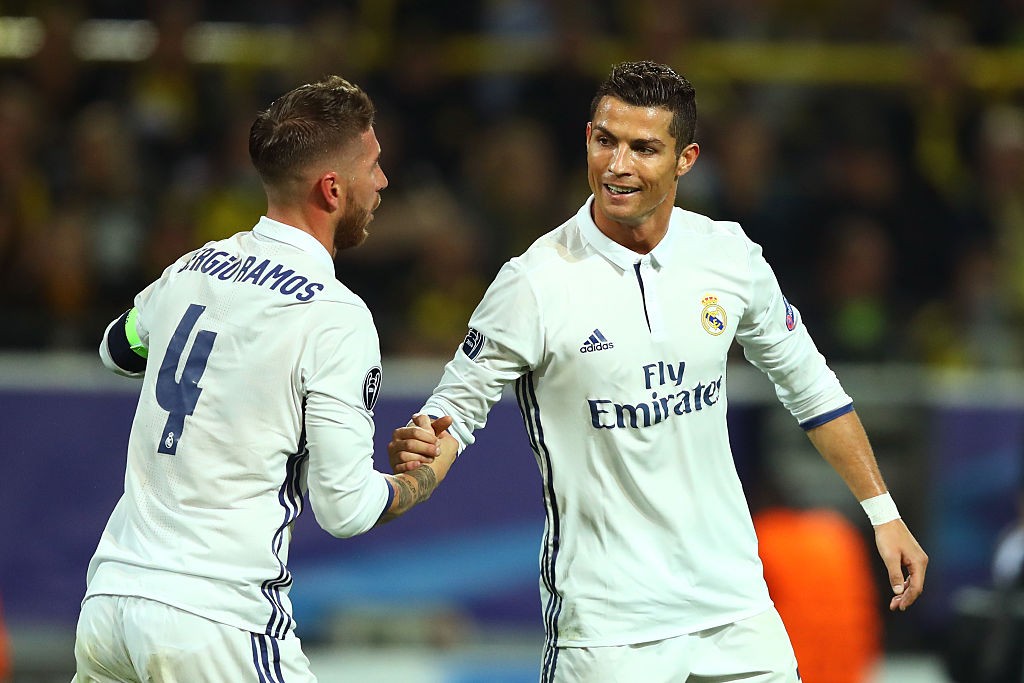 Ronaldo-Sergio Ramos