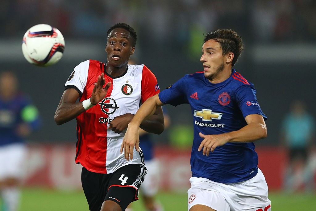 Feyenoord v Manchester United FC - Darmian in El