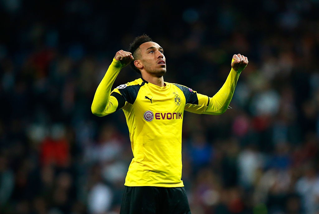 Real Madrid CF v Borussia Dortmund - Pierre-Emerick Aubameyang
