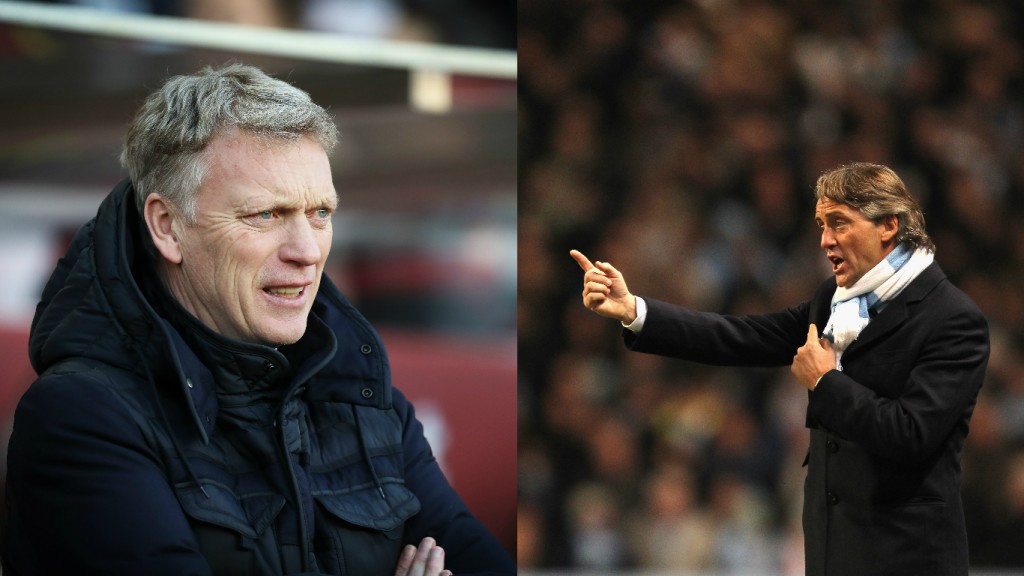 Mancini e Moyes