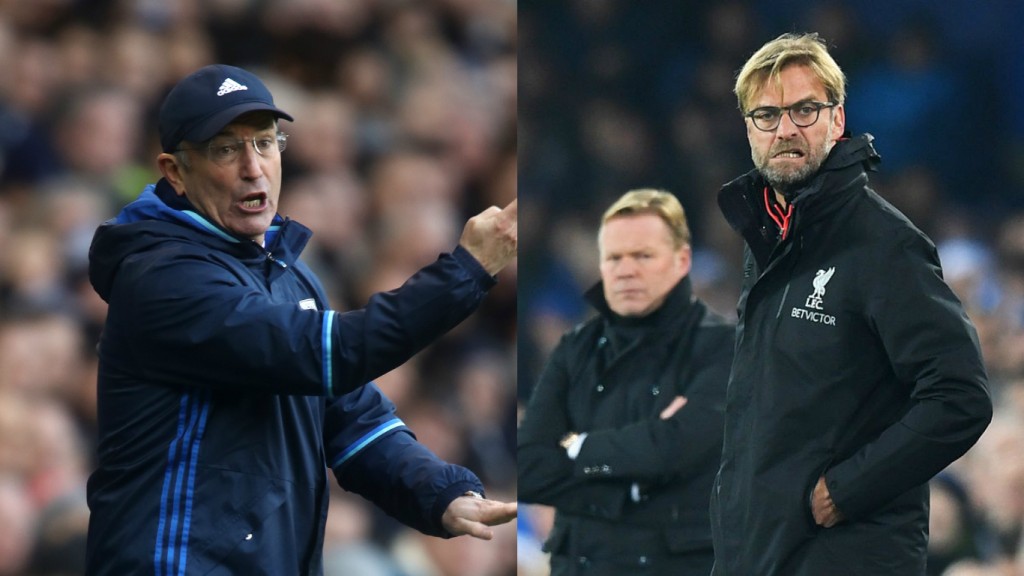 Klopp e Pulis