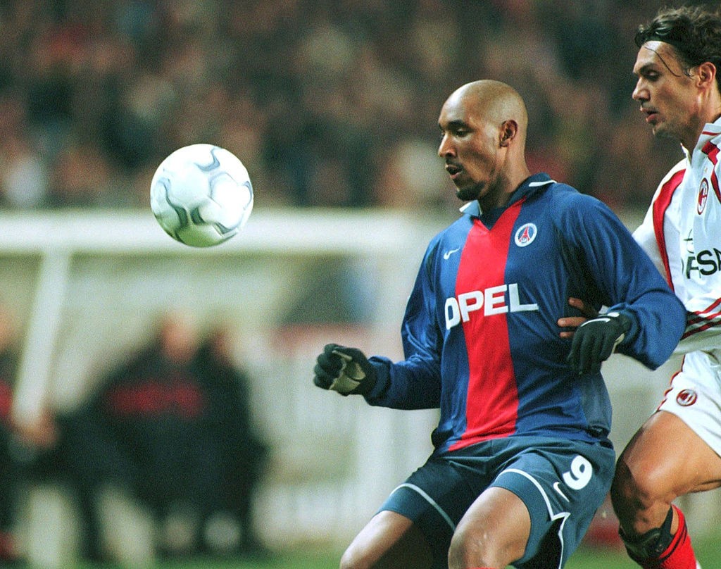 MALDINI/ANELKA/PARIS SAINT GERMAIN - AC MAILAND 1:1