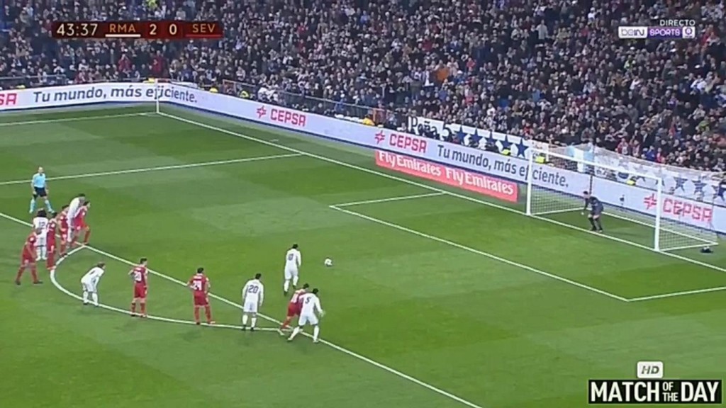 James rigore in Copa Real Sevilla