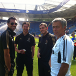 Arbeloa, Mourinho, Alonso, Casiillas