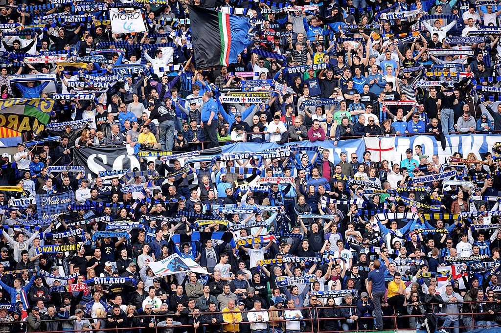 sciarpe Inter, Curva Nord, tifosi