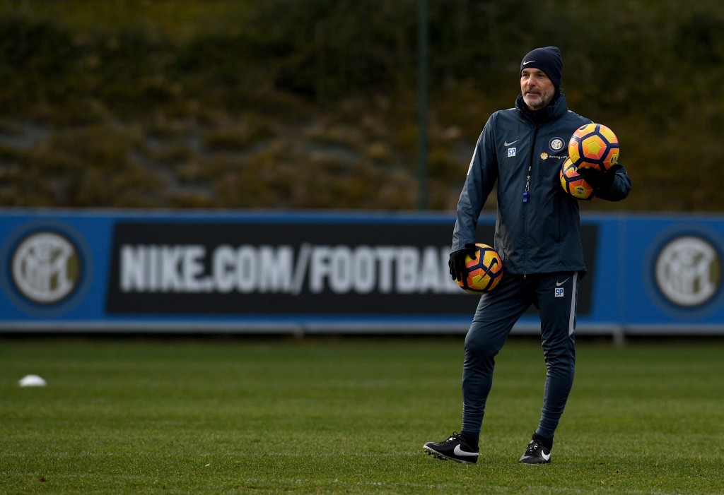 Stefano Pioli allenamento 07 febbraio 2017