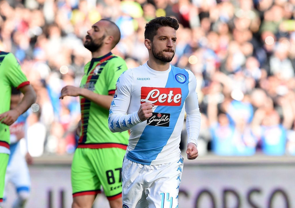 SSC Napoli v FC Crotone - Mertens