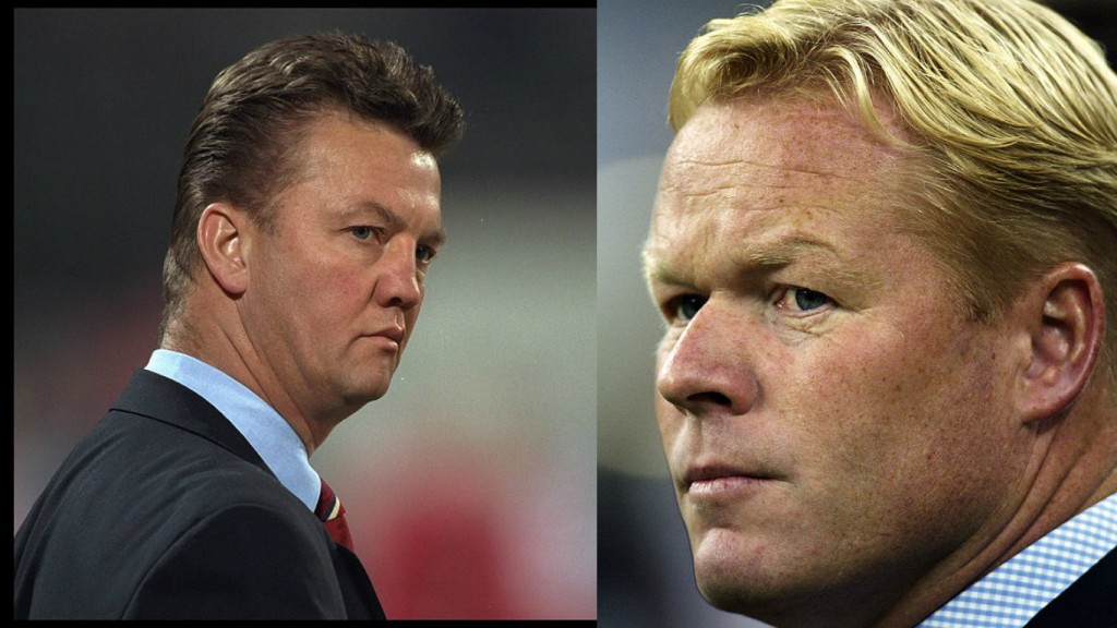 Van Gaal e Koeman