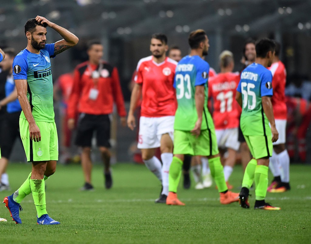 FC Internazionale Milano v Hapoel Beer-Sheva FC - UEFA Europa League