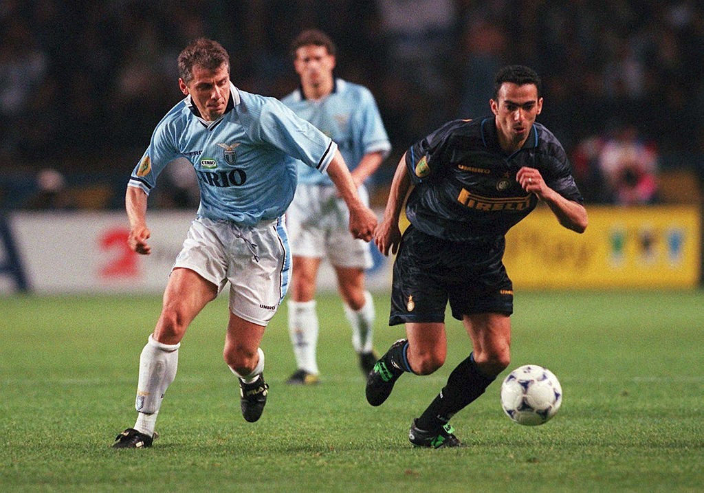 FUSSBALL: UEFA CUP 97/98 FINALE Djorkaeff
