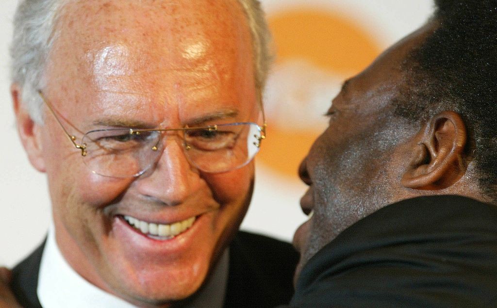 Beckenbauer e Pelé