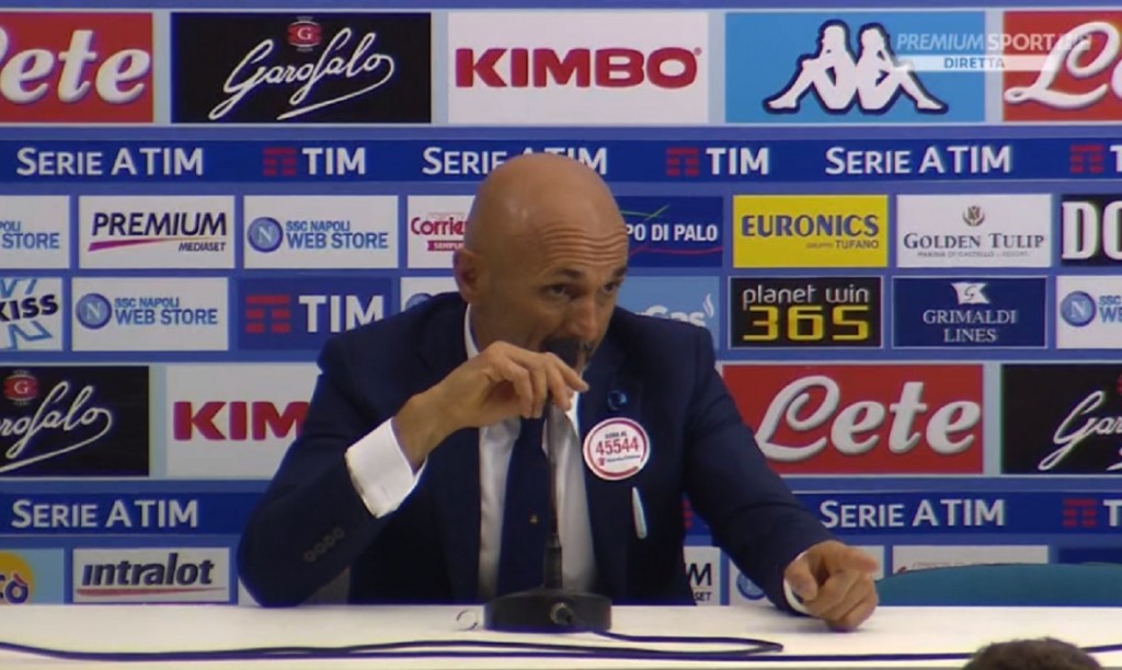 Spalletti conferenza Napoli