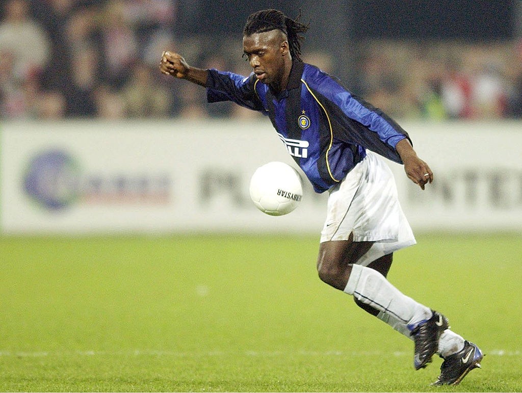 Seedorf FUSSBALL: UEFA POKAL 01/02, FEYENOORD ROTTERDAM - INTER MAILAND 2:2
