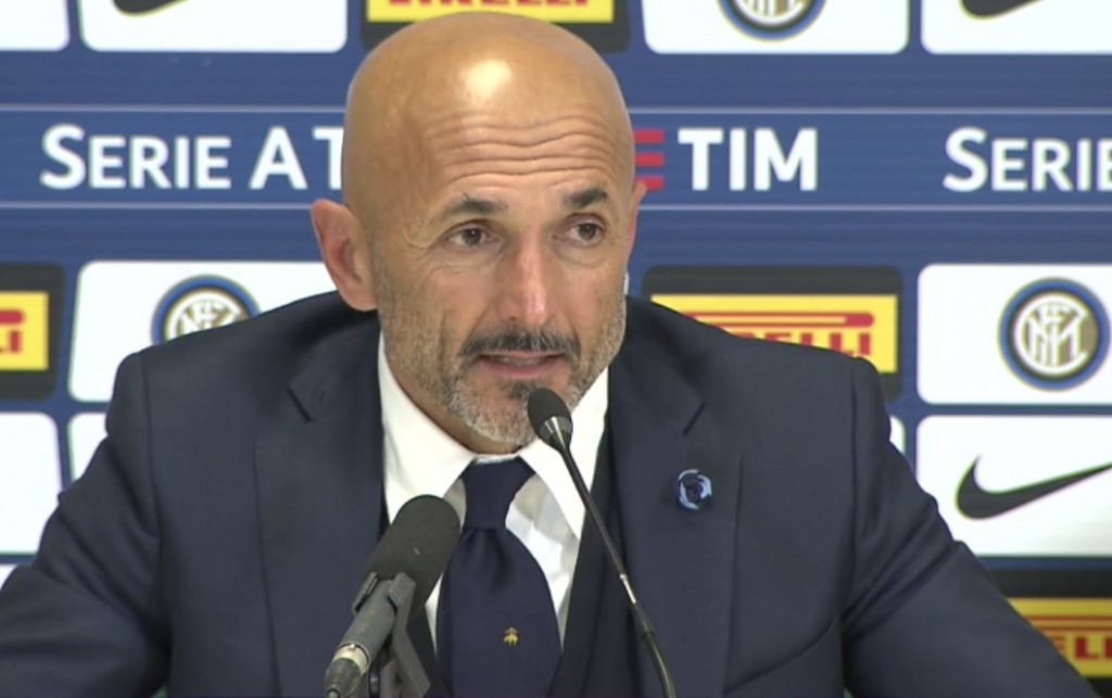 Spalletti conferenza al Meazza