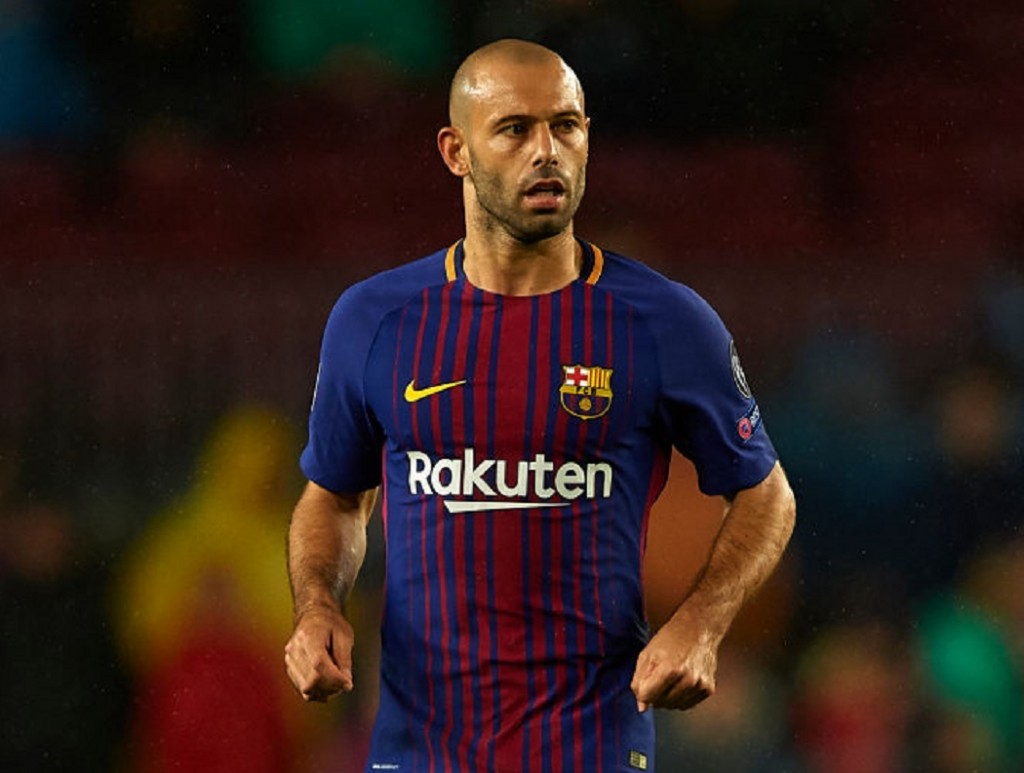 FC Barcelona v Olympiakos Piraeus - Mascherano