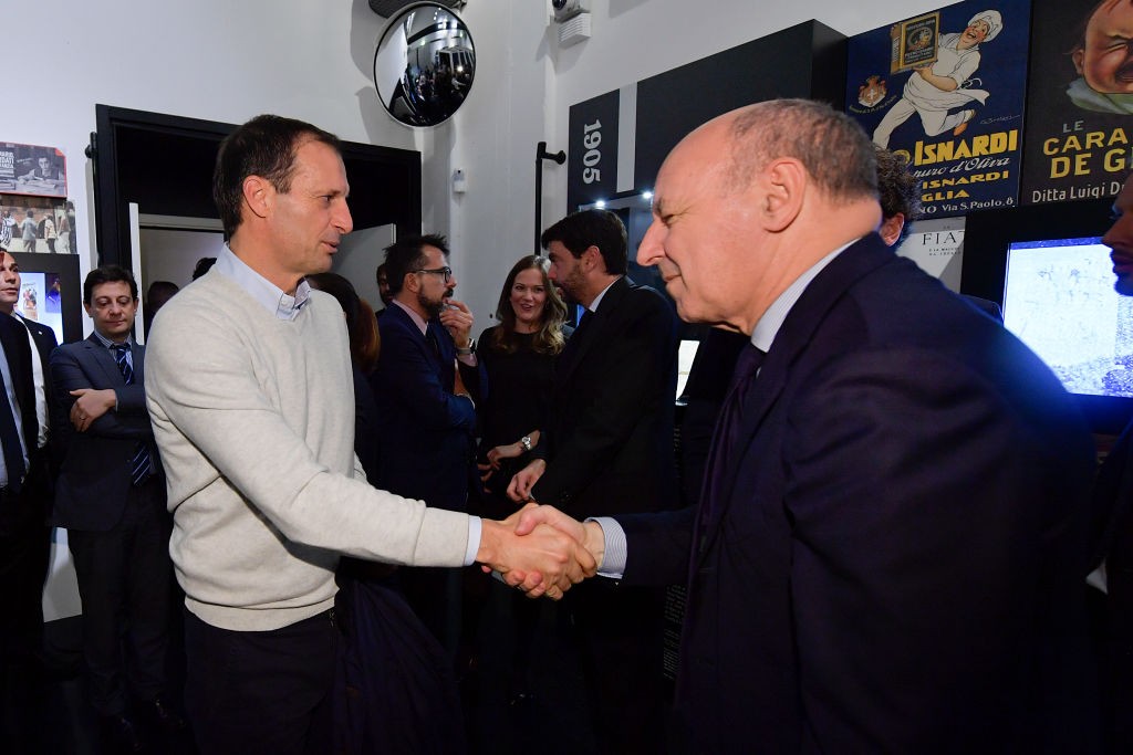 Massimiliano Allegri and Giuseppe Marotta