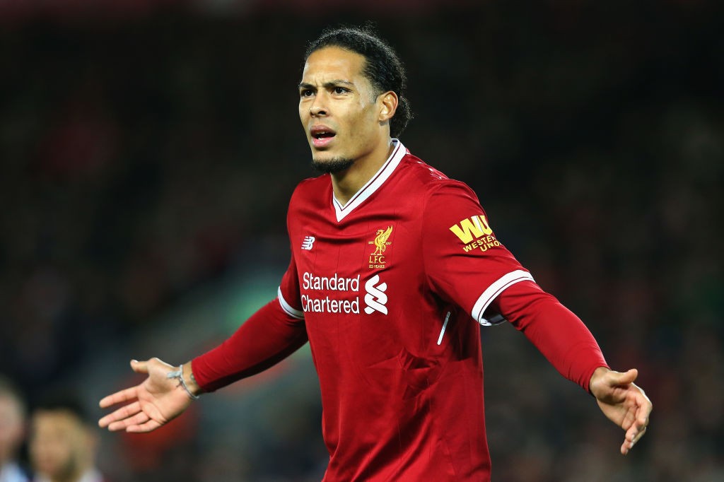Liverpool v West Bromwich Albion - Van Dijk