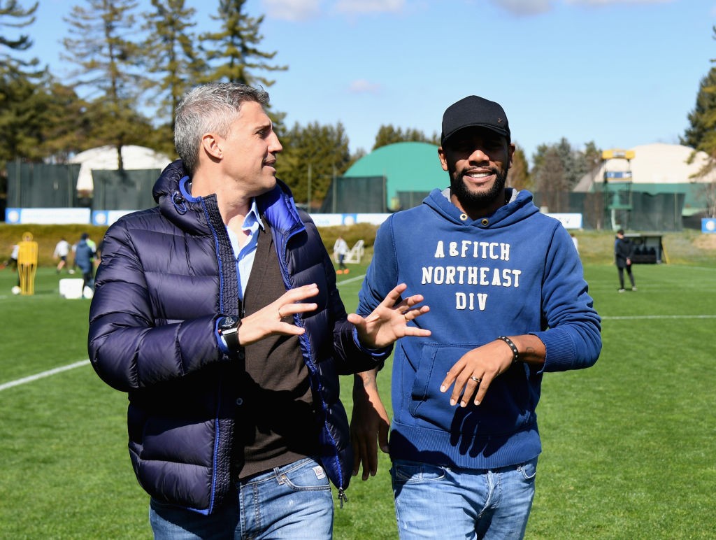 Maicon e Crespo