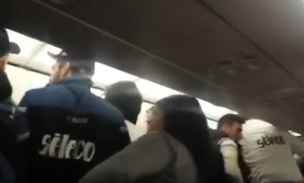 nani sull'aereo