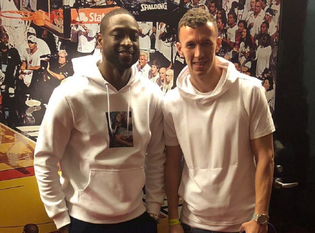 Perisic con Wade