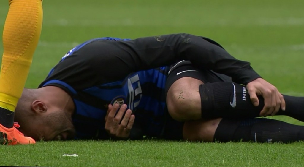 Rafinha infortunio