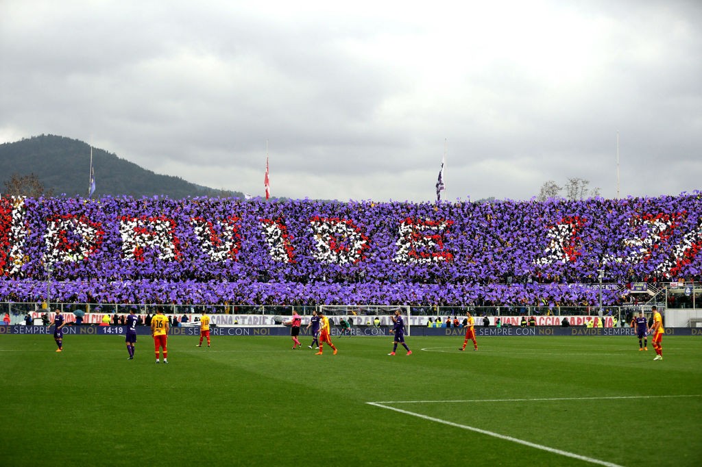 tifosi Fiorentina Astori