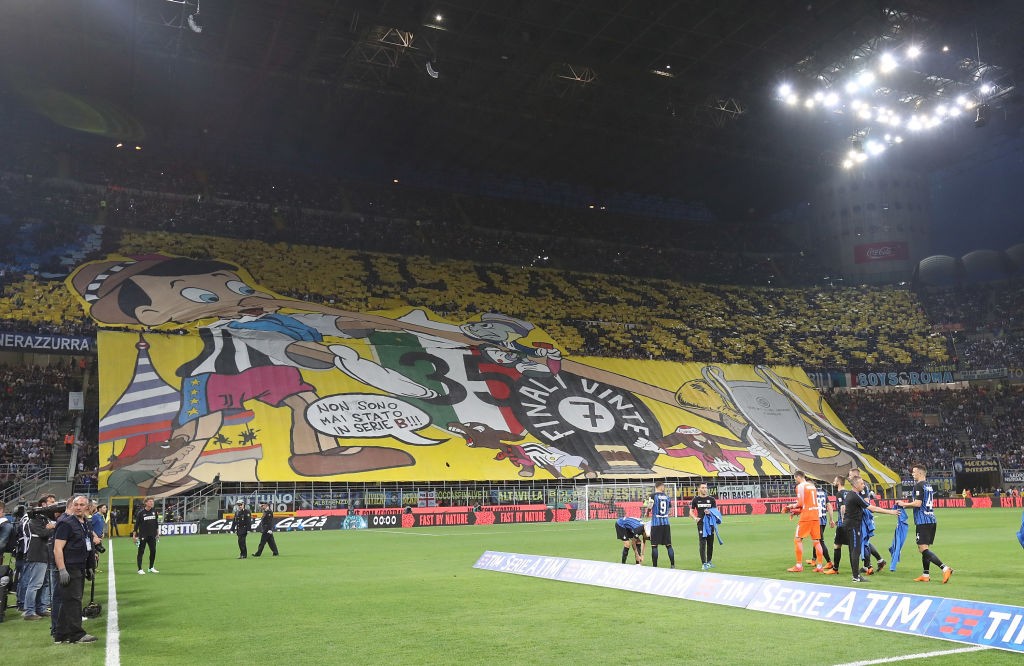 coreografia Inter Juve