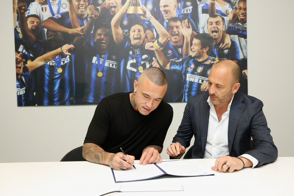 Nainggolan firma con l'Inter