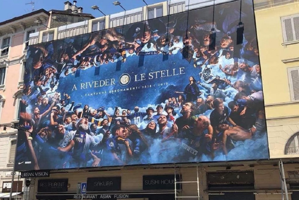 campagna abbonamenti Inter a riveder le stelle
