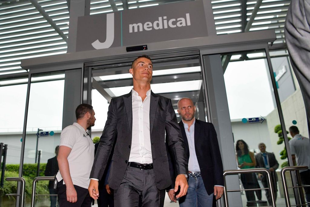 Juventus - Cristiano Ronaldo al J medical